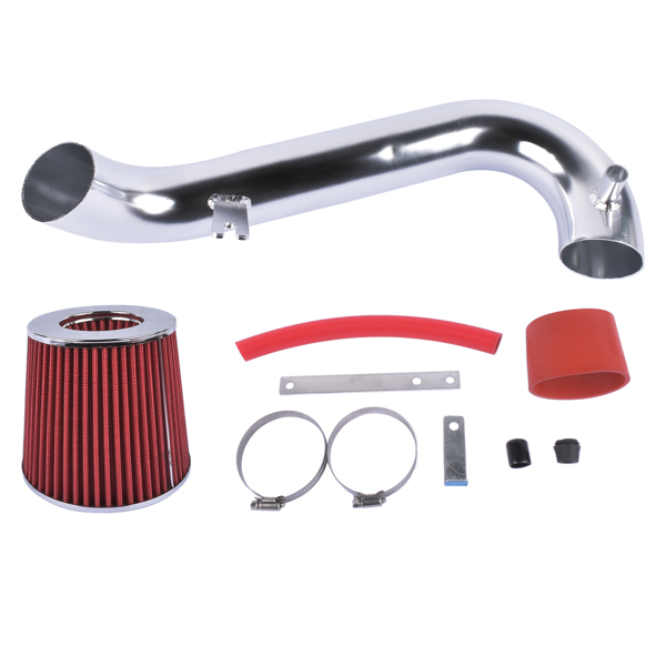 冷气进气套件 Short Ram Air Intake Kit+RED Filter Combo for Honda Civic 1.7 AT/MT (2001-2005)-5