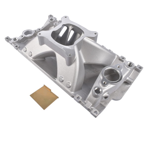 进气歧管 Vortec Single Plane Small Block High Rise Intake Manifold 52033 for Chevy 350-5