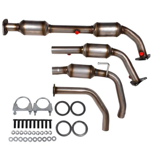 三元催化器 Left & Right Catalytic Converter Set for Toyota Tundra 4.6L 5.7L V8 2010-2017 OE54723 OE56250-6