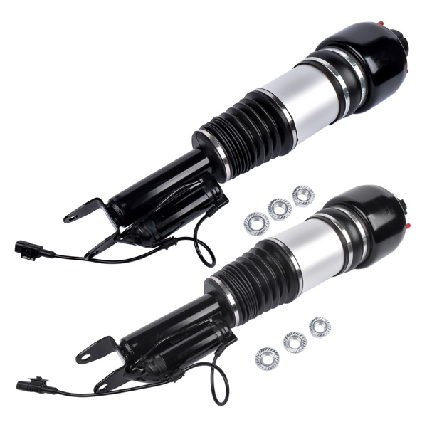 减震器 Pair Front Left & Right Air Suspension Shock Struts w/o 4Matic For Mercedes-Benz E-Class W211 E320 E350 E500 E550 CLS C219 2113205413 2113205513-8