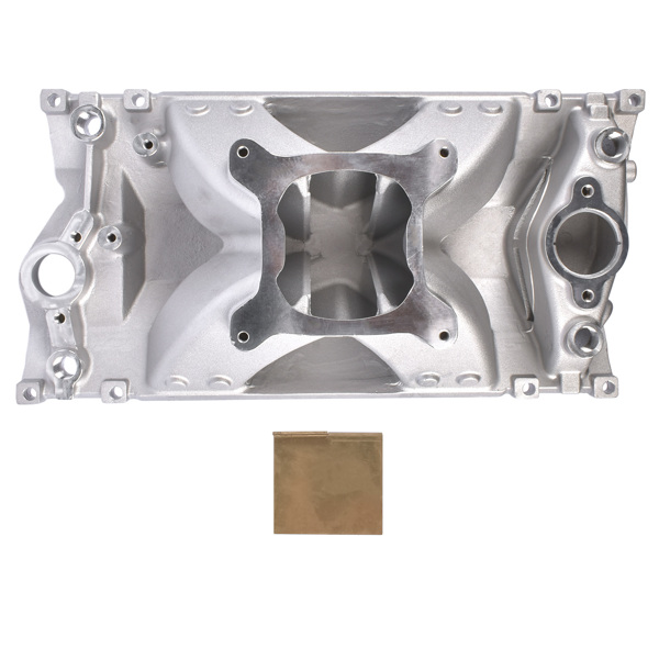 进气歧管 Vortec Single Plane Small Block High Rise Intake Manifold 52033 for Chevy 350-6