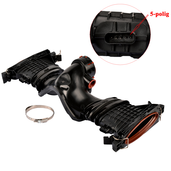  空气流量计 5 PIN Air Cleaner Intake-Duct Hose 6420902242 for Benz ML350 4Matic 2012-2014 V6-6