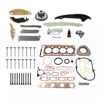 发动机修理包 Timing Chain Head Gasket Set Intake Exhaust Valves Kit for Audi VW Jetta 2.0 TSI 06K109158AA 06H109158H