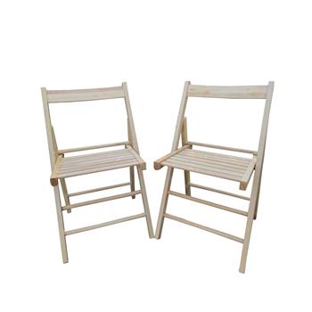 折叠椅-2/S，可折叠款式-自然色