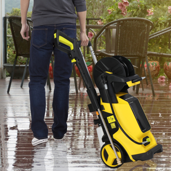 110V,3800PSI 102A 110V,3800PSI,1800W 高压清洗机 黄色