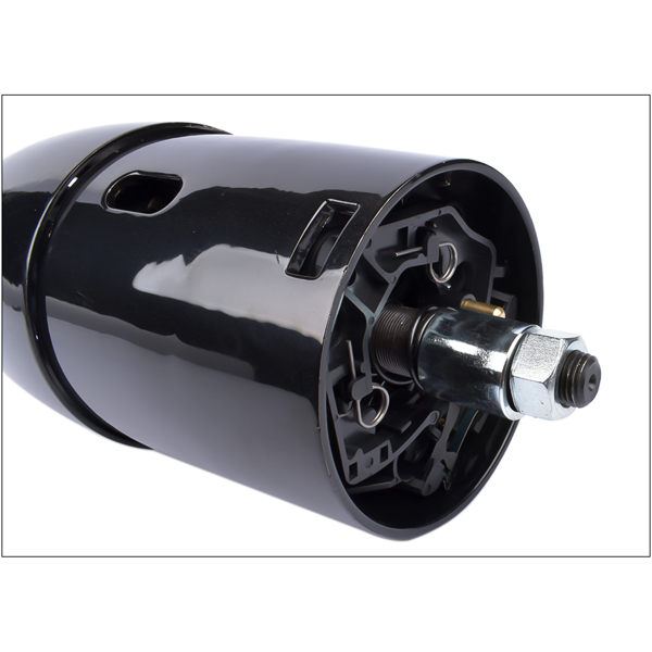 A3-汽车转向柱 30" Tilt Manual Floor Shift Steering Column with Key & 9 Bolt Adapter Black NEW-10