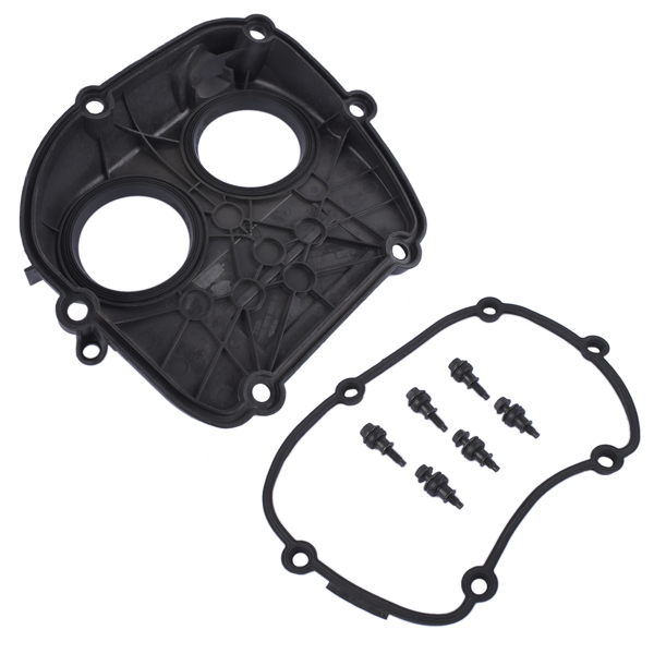 正时盖 Front Upper Timing Cover For Audi VW 1.8 2.0 TSI 15-23 06K103269F CNC DHHA CJE 06K103269F 06K103269D-2