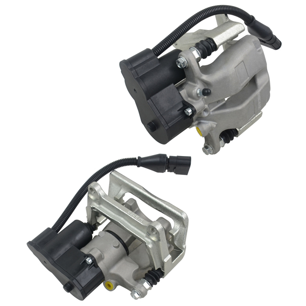 刹车钳 2x Electric Brake Calipers w/ Motor Rear for Audi A8 Quattro Sedan 4-Door 2002-2010 4E0615403B 4E0615404B-2