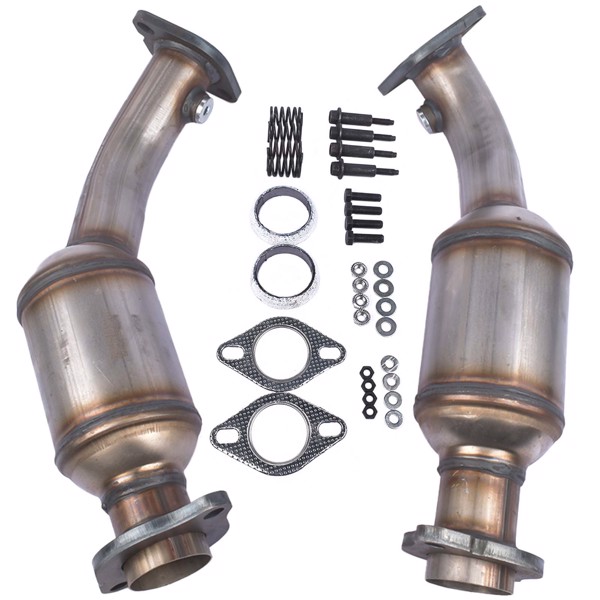 三元催化器 Pair Front Catalytic Converters Left & Right for Cadillac CTS & STS 3.6L V6 2008-2011 16684 16685-4