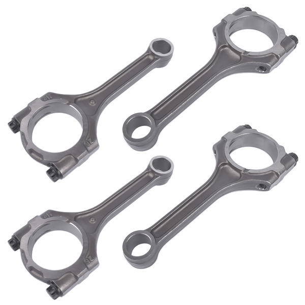  连杆 Set of 4 Connecting Rods for Kia Soul Rio Hyundai Veloster 1.6L L4 2010-2018 235102B010 235102B000 23510-2B000 23510-2B010-8