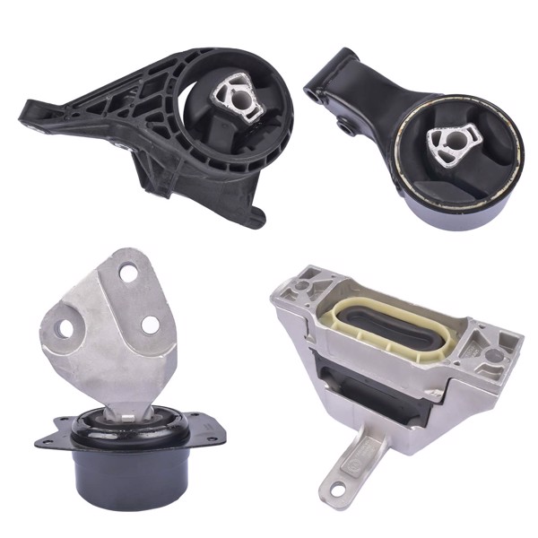 发动机支架 4Pcs Engine Motor Mount & Auto Trans Mounts Set for Chevy Malibu 2013-2015 2.5L-5