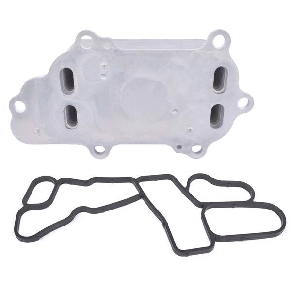 机油冷却器 Oil Cooler Assembly With Gasket for 11-20 Jeep Grand Cherokee WK 3.0L CRD Diesel 68211440AC 68211440AA-4