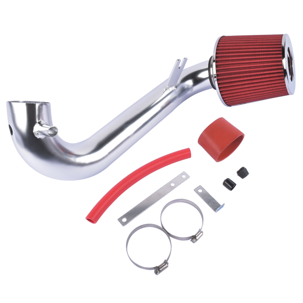 冷气进气套件 Short Ram Air Intake Kit+RED Filter Combo for Honda Civic 1.7 AT/MT (2001-2005)-4