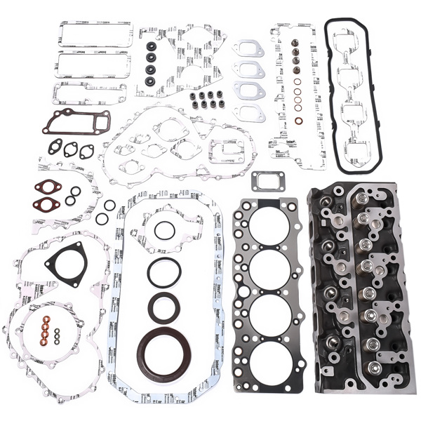 缸盖总成 Cylinder Head & Gasket Set for Isuzu NPR NQR Truck 1992-1998 w/ 4BD2 3.9L Engine-6