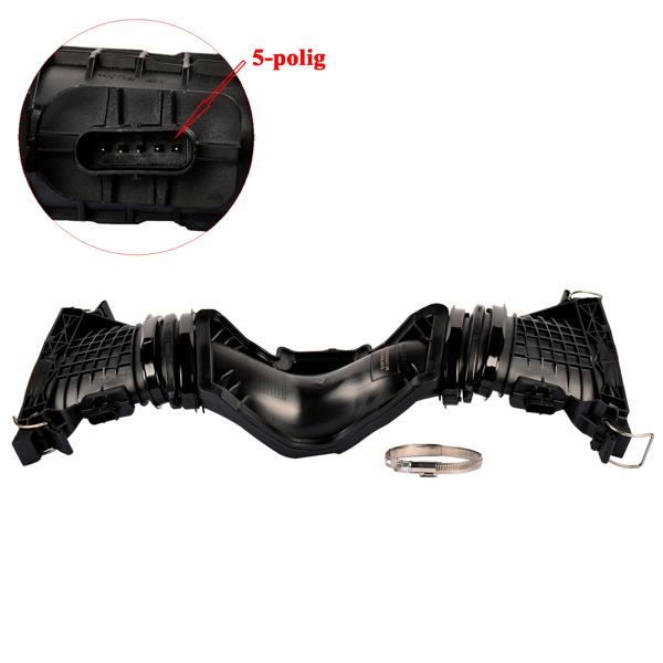  空气流量计 5 PIN Air Cleaner Intake-Duct Hose 6420902242 for Benz ML350 4Matic 2012-2014 V6-3