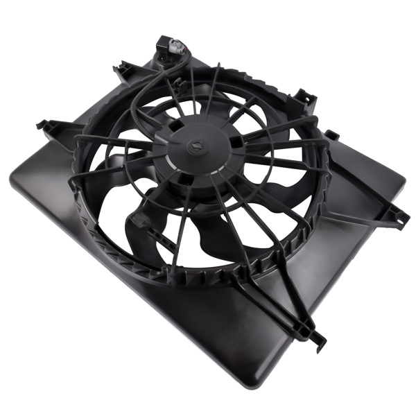 散热器风扇 Radiator Cooling Fan Assembly for Hyundai Sonata Kia Optima Single Fan 253802T500-6