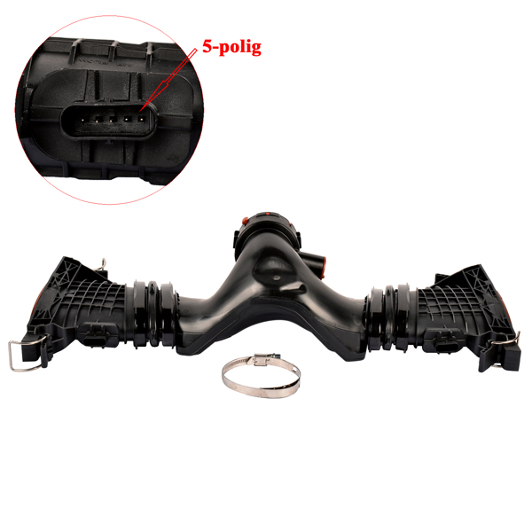  空气流量计 5 PIN Air Cleaner Intake-Duct Hose 6420902242 for Benz ML350 4Matic 2012-2014 V6-5