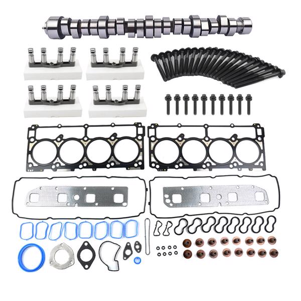 凸轮轴套装 Non-MDS Camshaft Lifters Kit For Dodge Durango Jeep Grand Cheroke 5.7L Hemi V8 2006-2008 53021720AE 53021720BB-5