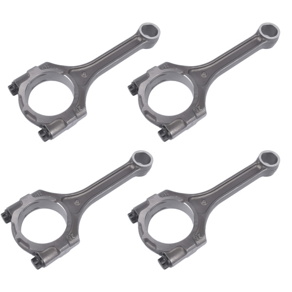  连杆 Set of 4 Connecting Rods for Kia Soul Rio Hyundai Veloster 1.6L L4 2010-2018 235102B010 235102B000 23510-2B000 23510-2B010-3