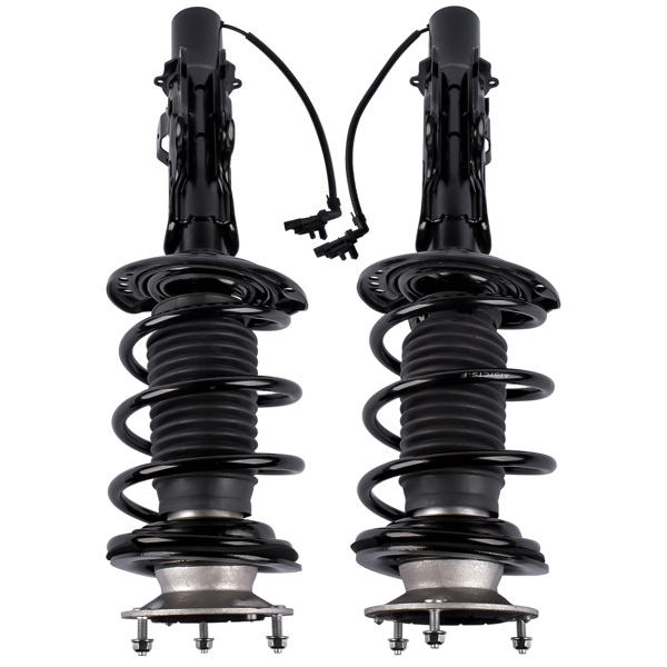 减震器 Pair Front Left & Right Shock Strut Coil Spring Assembly with Electric For Cadillac ATS 2013-2019 23247469 19300064 23247470 19300065-7