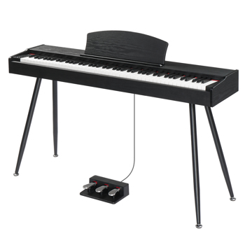【AM不售卖】Glarry GDP-203 88键重锤键盘 嵌入式支架款 黑色 电钢琴 美国