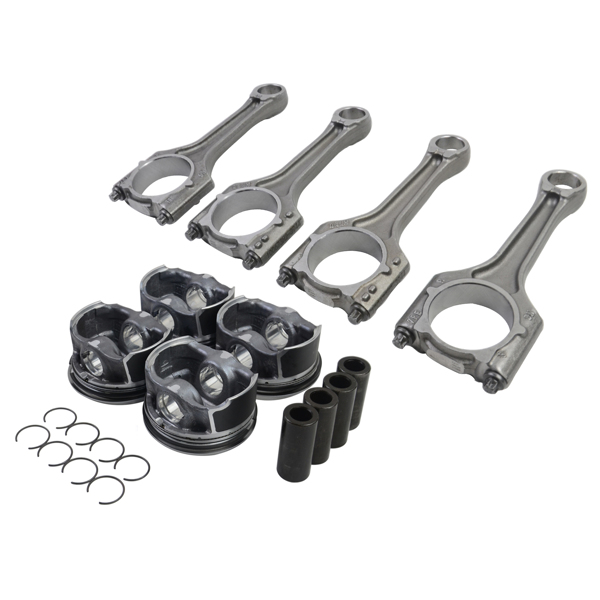 活塞 Pistons Connecting Rods 23mm Set For 2.0 TFSI Audi VW A4 Q5 Jetta GTI CAE CCTA 06H198401A 06J198401D-4