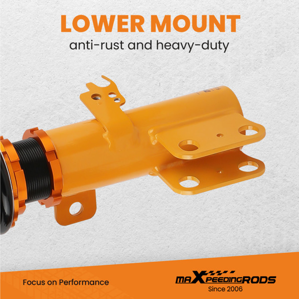 弹簧减震Coilovers Shock Absorber For TOYOTA COROLLA MATRIX E140 E160 2009-2014 Shocks Struts 47840474-5