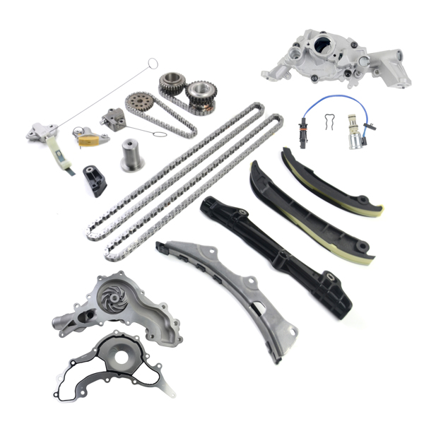 水泵套装 Timing Chain Kit Oil & Water Pump Set Fit 2011-2015 Chrysler Dodge Jeep VW 3.6L-7