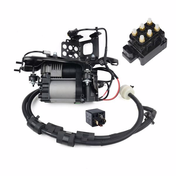 打气泵 Air Suspension Compressor Pump Kit Fits Jeep Grand Cherokee 2011-2018 Limited-3