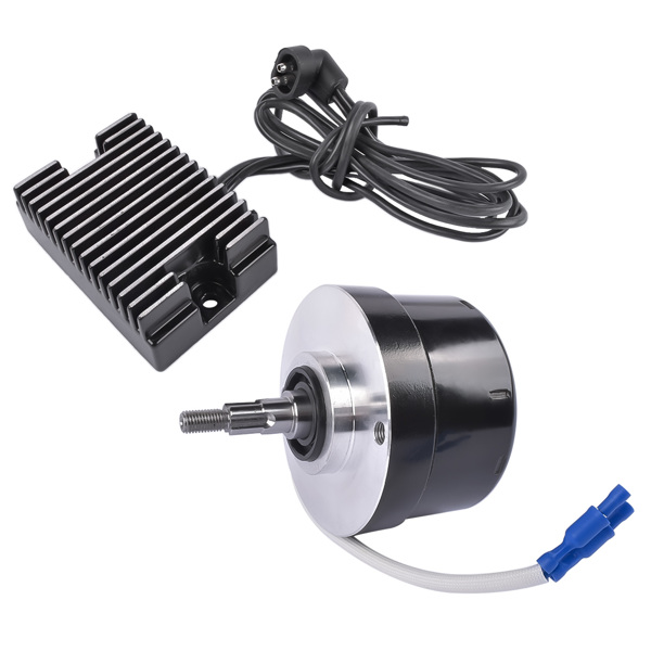 发电机和调节器套件 17 Amp 12 Volt Alternator Generator Conversion Kit 32-0371 For Harley-Davidson-6