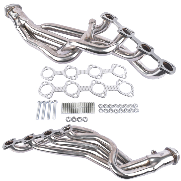 排气歧管 Exhaust Headers Kit Stainless Steel for Ford Mustang GT 4.6L V8 1996-2004-4