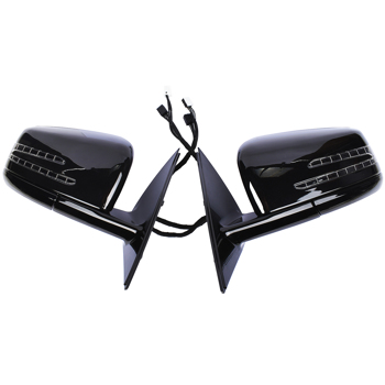 后视镜 Pair Rearview Mirror LH + RH Power Fold for Mercedes W221 S550 600 S63 AMG 2007-2009 2218100576 2218100676