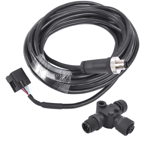  发动机接口电缆 Engine Interface Cable with "T" Kit 4-Pin Connector for Yamaha NMEA 2000 7 Meter-3