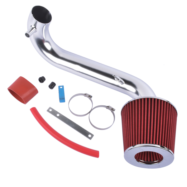 冷气进气套件 Short Ram Air Intake Kit+RED Filter Combo for Honda Civic 1.7 AT/MT (2001-2005)-3