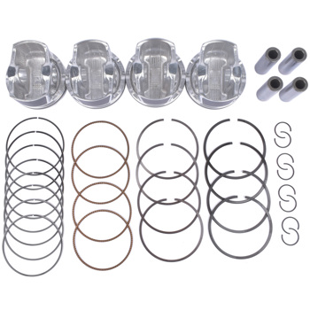 活塞套装 4 x Piston & Rings Kit For Kia Soul Forte Forte5 Hyundai Tucson Elantra 2.0L L4 2014-2018