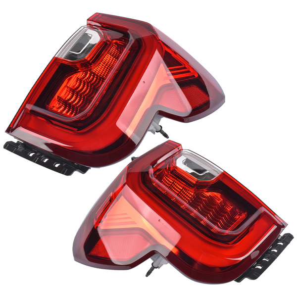 尾灯 Pair Rear Left Driver + Right Passenger Side Tail Lamp Brake Light Assembly LED For GMC Acadia Denali SL SLE SLT 2020-2022 84746543 84817347-5