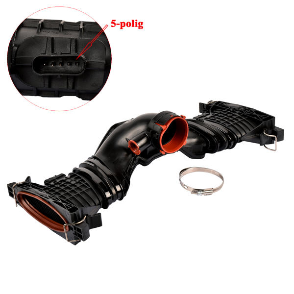  空气流量计 5 PIN Air Cleaner Intake-Duct Hose 6420902242 for Benz ML350 4Matic 2012-2014 V6-4