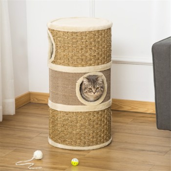 猫舍/木制猫屋/猫爬塔/猫树 （ Amazon Shipping）（WalMart禁售）