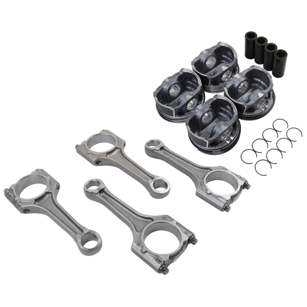 活塞 Pistons Connecting Rods 23mm Set For 2.0 TFSI Audi VW A4 Q5 Jetta GTI CAE CCTA 06H198401A 06J198401D-2