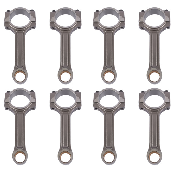 连杆 Set of 8 Floating Pin Connecting Rod w/ Bushing For GM 5.3L 6.0L LS2 LS3 Gen IV-1