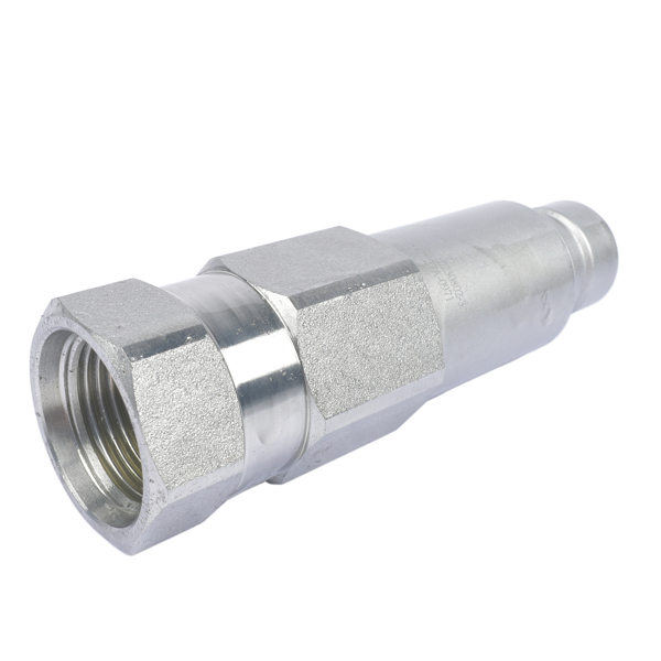 快速接头公头 Male Flat Face Connect Under Pressure Coupler For Bobcat Loader Hydraulic 1/2" 7246777-7