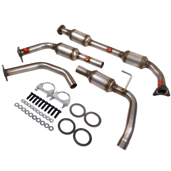 三元催化器 Left & Right Catalytic Converter Set for Toyota Tundra 4.6L 5.7L V8 2010-2017 OE54723 OE56250-2