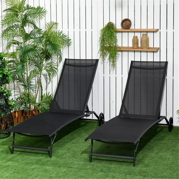 Folding Lounge Chairs / beach chair ( Amazon Shipping)（Prohibited by WalMart）-6