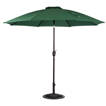 10英尺户外露台阳光桌倾斜雨伞遮阳伞遮阳棚，适用于花园/遮阳伞设计（不含底盘）（周末不发货，禁售亚马逊）
