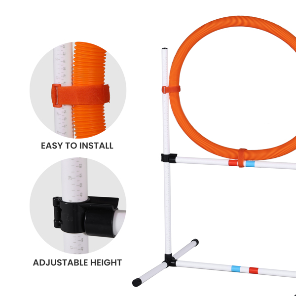 3 件套狗狗敏捷性设备套装，狗狗障碍训练场-6