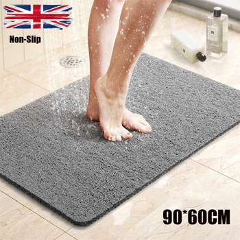 浴室灰色地毯 尺寸60x90cm