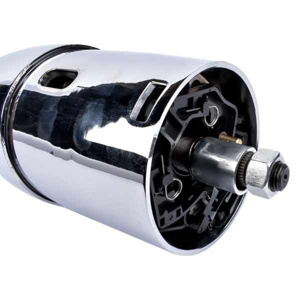 A3- 汽车转向柱 Chrome 28" Tilt Street Rod Floor Shift Steering Column with Key, 9-Hole Adapter-13