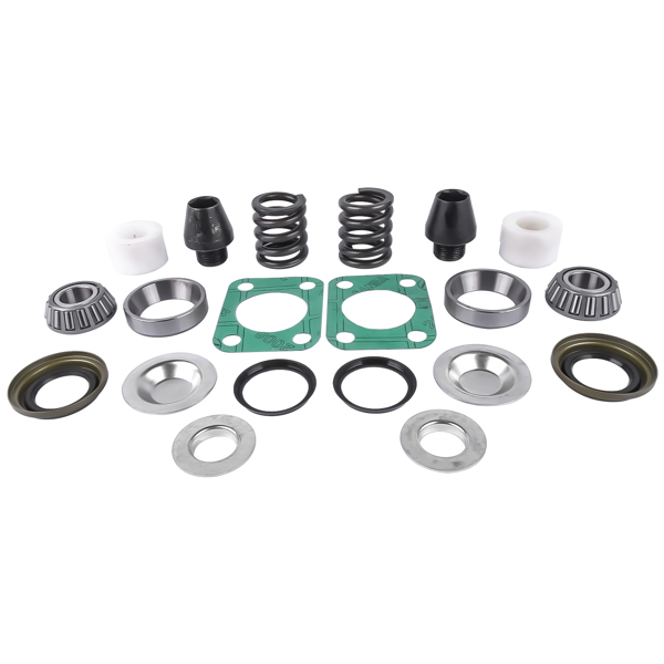 主销轴承修包 Front Axle King Pin Rebuild Kit for Chevy GMC K3500 Bearing Bushing Spring Seal-4