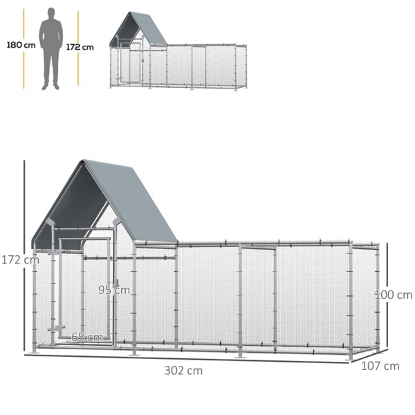 Chicken cage (not shipped on weekends) (Amazon Shipping) (WalMart banned) -12