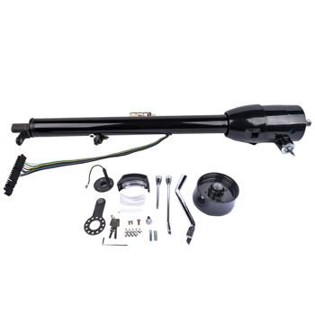 A3- 汽车转向柱 30\\'\\' Automatic Tilt Steering Column with Key + 9 Holes Steering Wheels Adapter